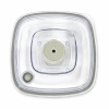 Wartmann pojemnik próżniowy 0,8 l kwadratowy BPA-free 17x17x8 cm mikrofalówka zawór 3-pozycyjny