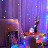 Extralink | Kurtyna świetlna led | 3x3m, 300x led, Biały zimny, świąteczne, ozdoba