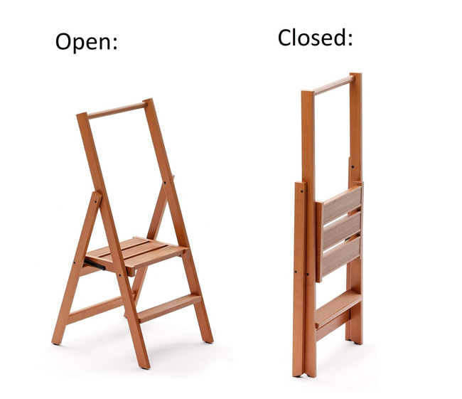 Arredamenti Kimora 2 Drabina - 94 x 48 cm, brązowy