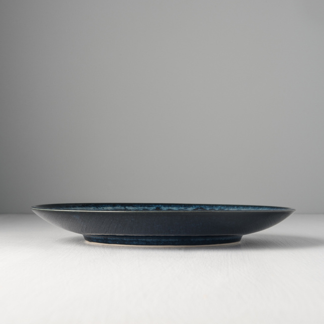 Talerz okrągły 25 cm Copper swirl - Made in Japan