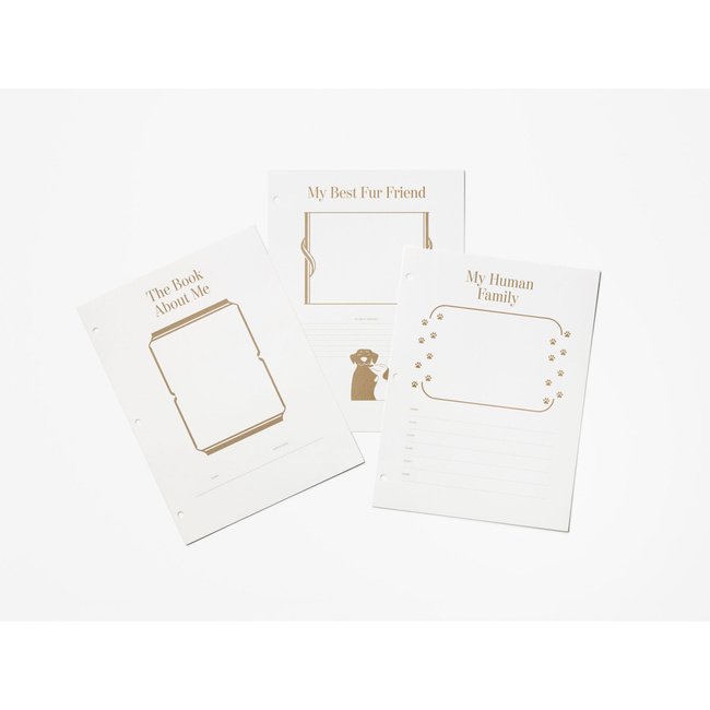 Wkładka do albumu dla psów - A dogs life photo albums - Printworks