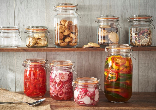 Słoik 1 l. Round Clip Top Jar - Kilner