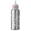 Butelka termiczna Flip-up Campus 350 ml Flowers & Butterflies - Mepal