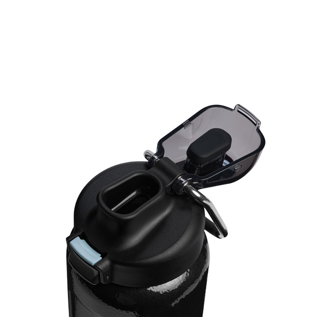 Butelki termiczne 0.7L Classic Wellspring Hammertone Black