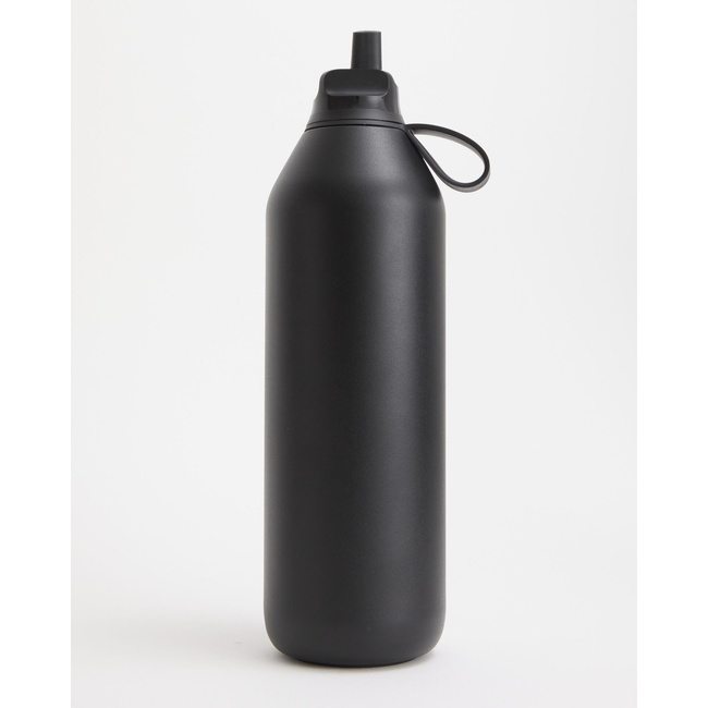 Butelka termiczna Chilly's Series 3 Flip ze słomką, 1000 ml, Onyx