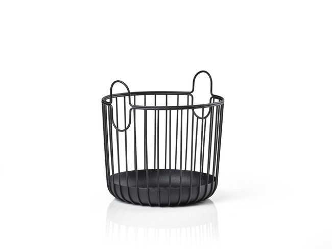 Kosz do przechowywania Inu 20 x 20 cm Black 28262