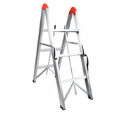 Drabina przegubowa Extralink LAD03TA, aluminiowa, 3x2 stopnie, 1,23 m