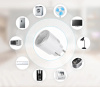 EXTRALINK Smartlife Smart Socket SC Pro 3680W Zigbee Homekit Tuya Inteligentne gniazdko zarządzanie energią