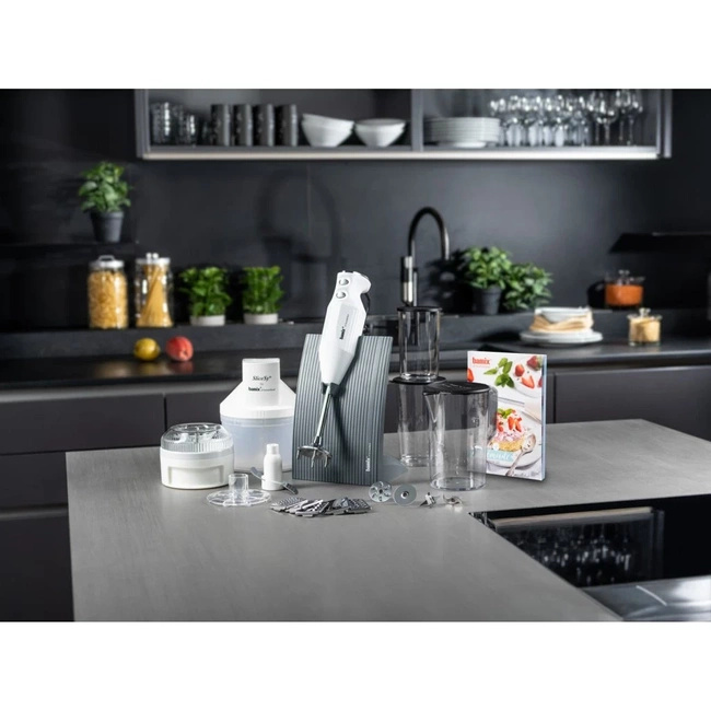 Blender ręczny Bamix M200 Baking - Biały