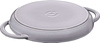 Staub Okrągła Patelnia Żeliwna Grillowa Z Dwoma Uchwtami 22 Cm, Grafitowy
