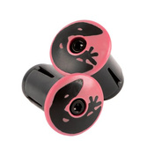 Korki do kierownicy Lizardskins Road Bar End Plugs - Neon Pink para (New 2023)