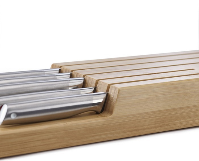 Zestaw 5 noży w bamb. organizerze Elevate Steel - Joseph Joseph