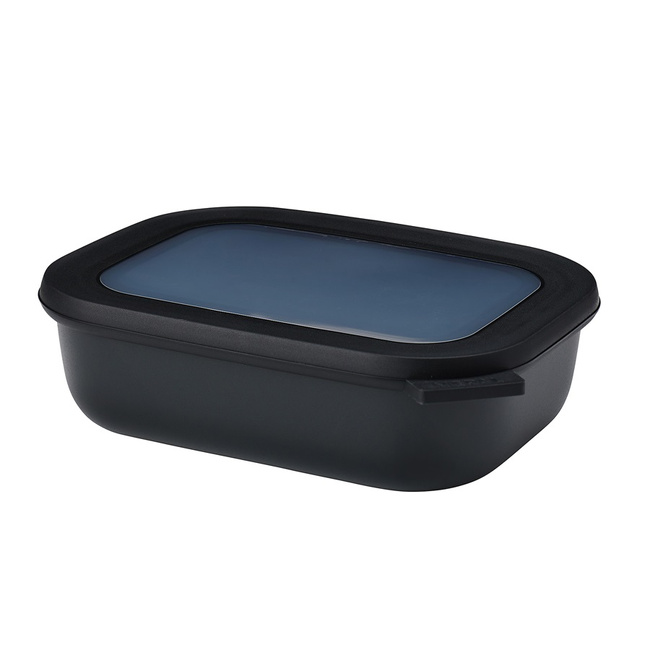 Pojemnik Cirqula prostokątna 1000ml Nordic Black - Mepal