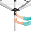 Suszarka ogrodowa Brabantia Lift-O-Matic Advance 60 m do betonu, z pokrowcem