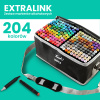 Extralink | Zestaw markerów alkoholowych | flamastry, mazaki, pisaki, 204 sztuk