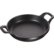 Staub Okrągłe Mini Naczynie Do Pieczenia I Zapiekania 20 Cm, Czarny