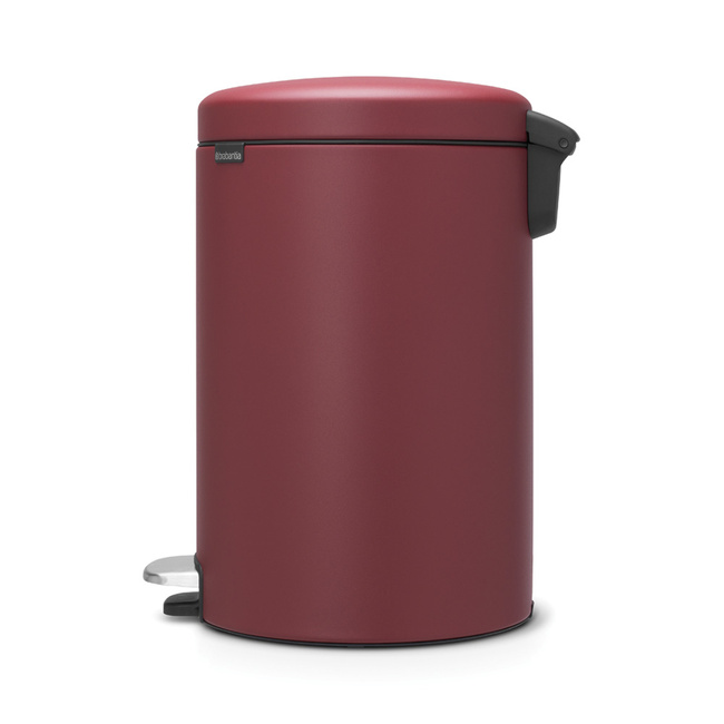 Kosz Pedałowy 20l Newicon Czerwony Mineralny 115905 - Brabantia