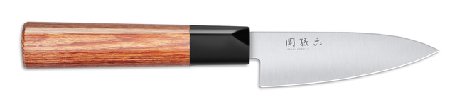 Nóż obierak 10 cm Seki Magoroku Redwood - Kai