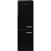 Smeg - Chłodziarko-zamrażarka FAB32LBL6 50'S RETRO STYLE - czarny