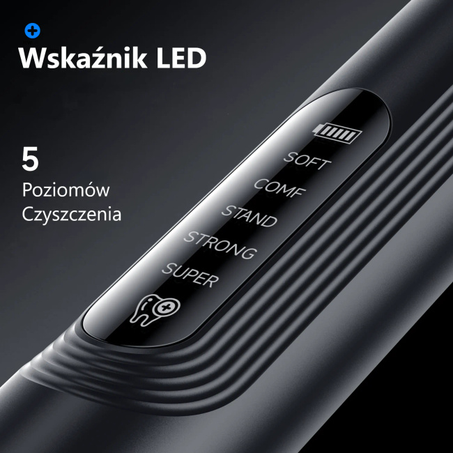 Extralink SC-01 | Skaler ultradźwiękowy do zębów | 5 trybów
