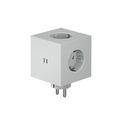 rozszerzacze gniazd elektrycznych z podwójnym usb-c 30 w szary - Avolt