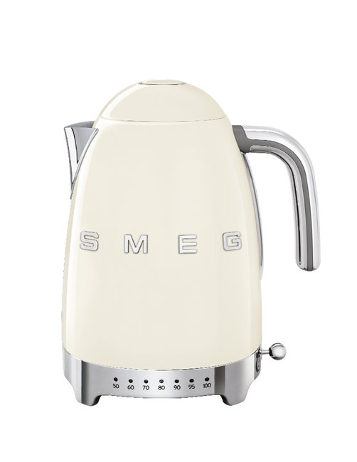 Smeg - Czajnik z regulacją temp., kremowy 50's style KLF04creu kremowy