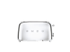 Smeg - Toster, Cztery Kromki, Chrom Tsf02sseu 50's Style