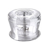 Blender ręczny Bamix Deluxe M160 z młynkiem w zestawie - srebrny - Outlet