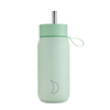 Termiczny kubek 2w1 ze słomką | 750ml | Miętowy series 2 - Chillys bottles