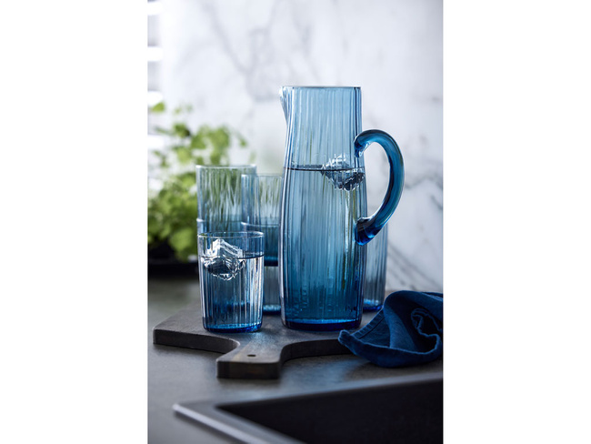 Dzbanek Kusintha 1,2L Blue Glass 14942 - Bitz