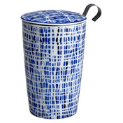 Kubek z zaparzaczem Teaeve 350ml Indigo Lines 80038 - Eigenart