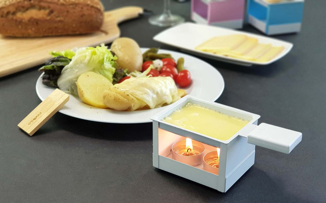 Podgrzewacz Do Zapiekania Raclette Kolor Biały - Cookut