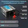 Przetwornica napięcia Extralink OPIM-500W, 12 V na 230 V, modyfikowany sinus, USB-A i USB-C