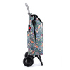 Wózek na zakupy Rolser I-Max William Morris 2L Birds, 2 koła, torba 43 l