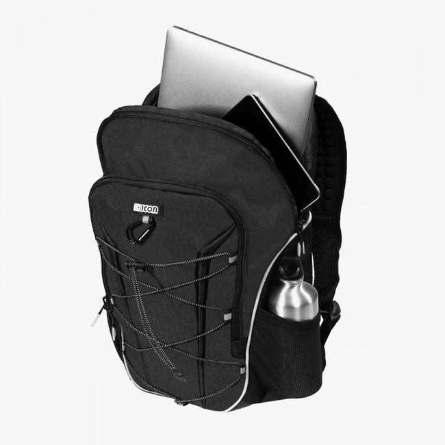 Plecak sportowy Scicon Sports Backpack Sport 25L, czarny, z kieszenią na laptopa