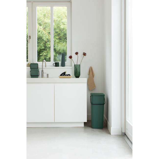 Kosz Sort&Go, 40L, zielony, Brabantia