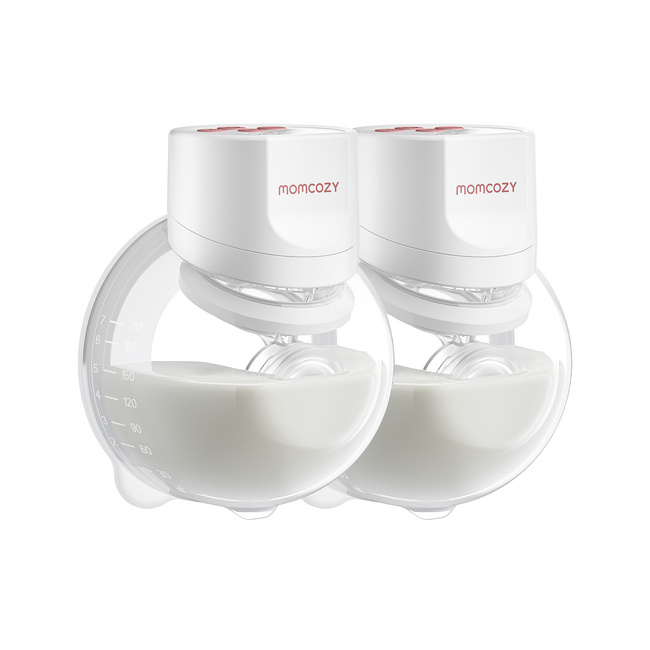 Momcozy S12 Pro Quick | Laktator muszlowy | Bezprzewodowy, podwójny | Kolor biały