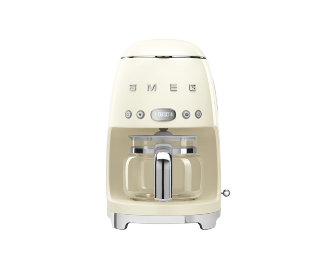 Smeg - Ekspres przelewowy, kremowy 50's Style DCF02CREU Kremowy