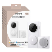 Wideodomofon Aqara Doorbell Camera Hub G410 Select, biały, kamera 2K z hubem