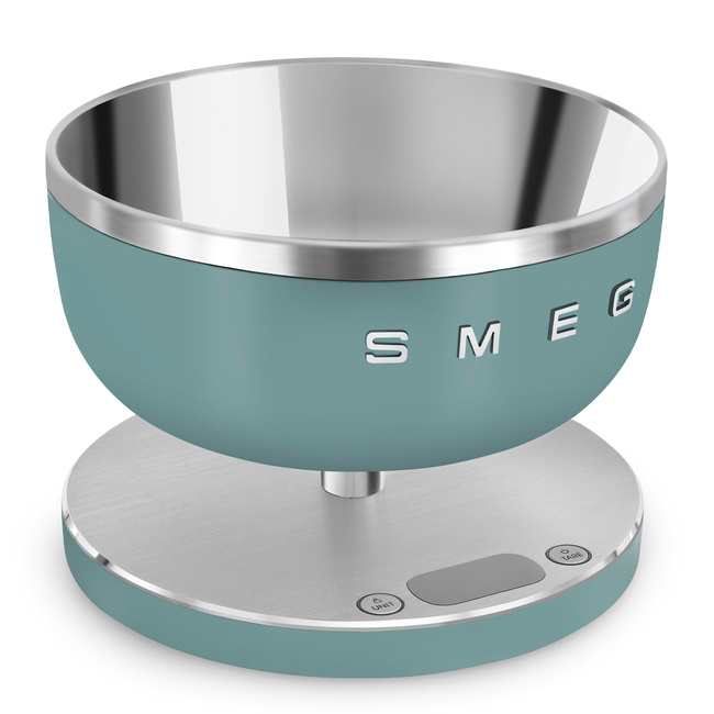 Smeg - Cyfrowa Waga Kuchenna Collezione Ksc01Egmww Szmaragdowy (Mat)