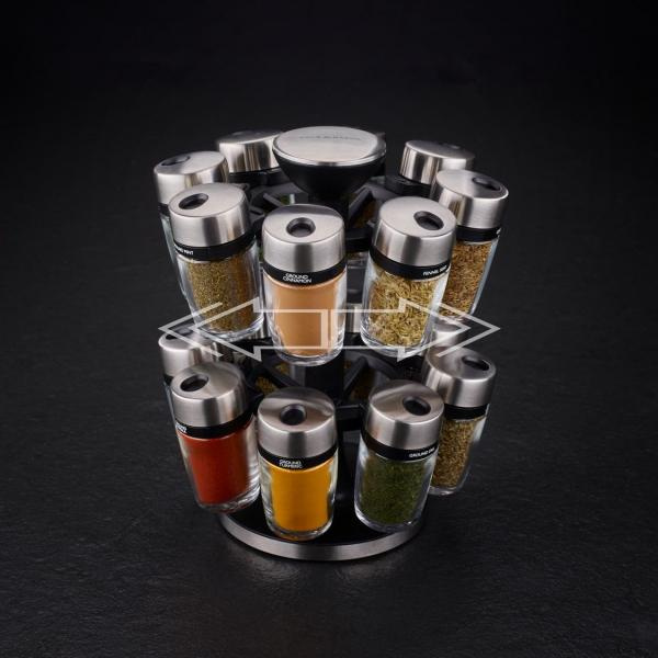 Przyprawnik- Karuzela Premium z 16 Przyprawami - Cole&Mason