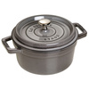 La Cocotte Garnek Żeliwny Okrągły 2.6 Ltr, Grafitowy - Staub