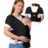 Momcozy Baby Wrap Carrier Czarny | Nosidełko |