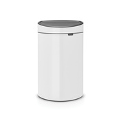 Kosz TouchBin 40L biały - Brabantia