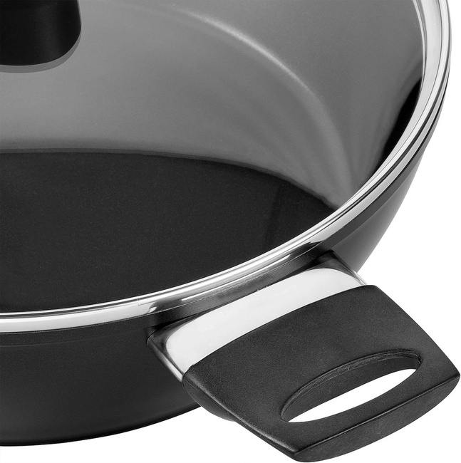 Henckels by Zwilling Breeze Patelnia głęboka ceramiczna z pokrywką 28 cm