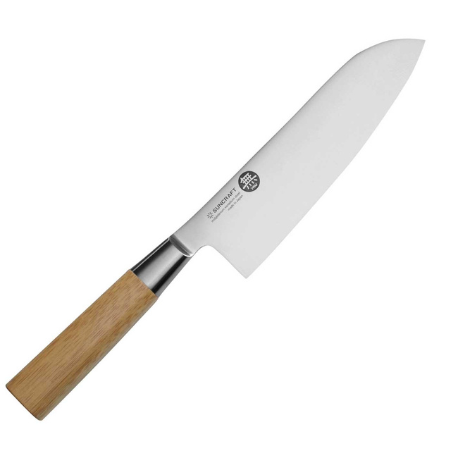 Suncraft Bamboo Nóż Santoku 16.7 cm