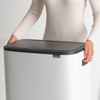 Kosz do segregacji Brabantia Bo Touch Bin 2 x 30 l, biały, 221408