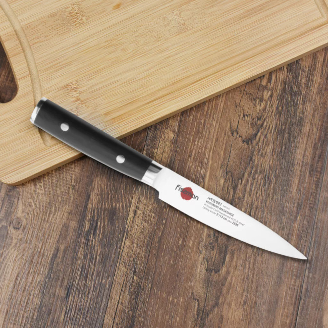 Nóż uniwersalny Fissman Kusunoki Masashige 12 cm, stal AUS-8, rękojeść z mikarty