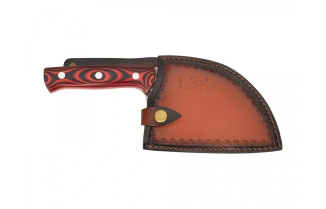 Tasak serbski Samura Mad Bull Mini SMB-0041R, ostrze 14,5 cm, czarno-czerwony