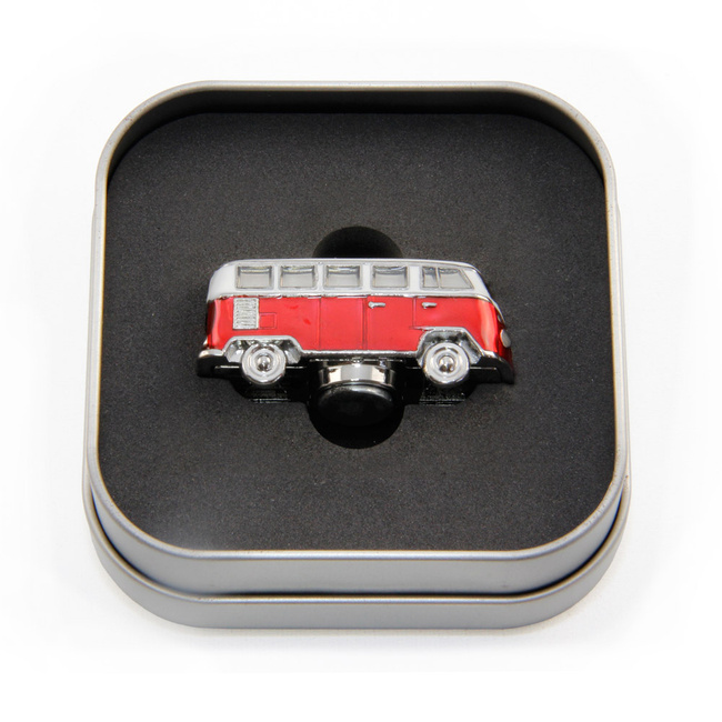 Vw Magnes 3D Bus Red